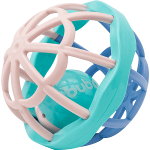 Baby Ball Cute Colors Buba Flexível e com Chocalho Rosa