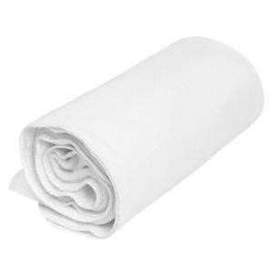 Cobertor Papi Flanelado 1,10m X 90cm Liso Branco