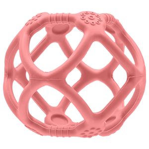 Mordedor Bola Buba em Silicone Flexível com Texturas Rosa