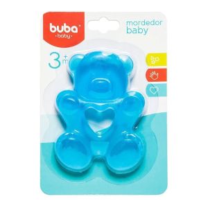 Mordedor para Bebê Buba Gelado com Água Ursinho Azul