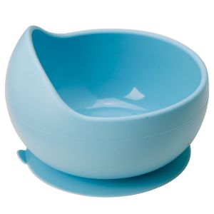 Pratinho Bowl Buba em Silicone com Ventosa Azul