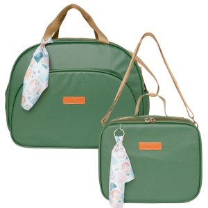 Kit Bolsas Maternidade Pirulitando G+P Brotinho Verde 1