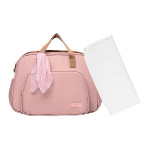 Kit Bolsas Maternidade Pirulitando G+T Encanto Rosa 1