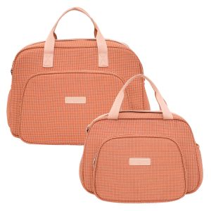 Kit Bolsas Maternidade Pirulitando G+P Sonho Caramelo