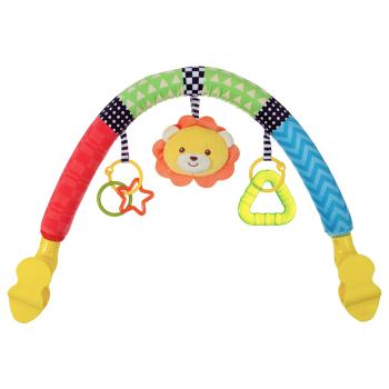 Móbile para Carrinho Buba Brinquedos Removíveis Animal Fun