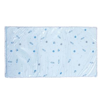 Trocador e Colchonete Papi 70x38cm Impermeável Espaço Azul