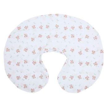 Capa para Almofada Amamentação Papi 62x50cm Ursinho Bolinha