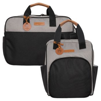 Kit Bolsas Maternidade Pirulitando G+M Abraço Preto