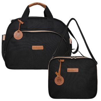Kit Bolsas Maternidade Pirulitando G+F Essência Preta