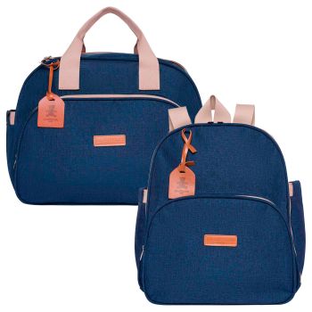 Kit Bolsas Maternidade Pirulitando G+M Joy Marinho