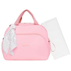 Kit Bolsas Maternidade Pirulitando G+T Bosque Rosa