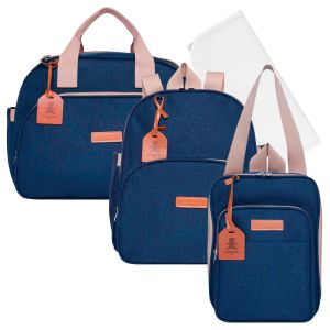 Kit Bolsas Maternidade Pirulitando Completo Joy Marinho