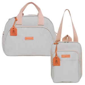 Kit Bolsas Maternidade Pirulitando G+F Joy Marfim