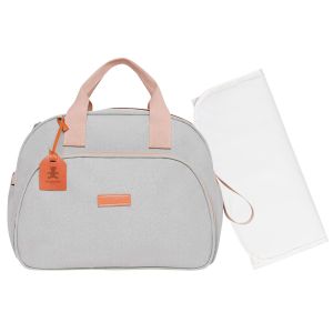Bolsa Maternidade Grande Pirulitando Trocador Joy Marfim