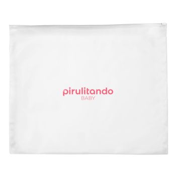 Saquinho para Roupa Suja Pirulitando Impermeável V2 Branco