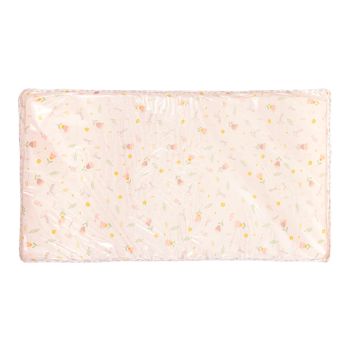 Trocador e Colchonete Papi 70x38cm Impermeável Tulipa Rosa