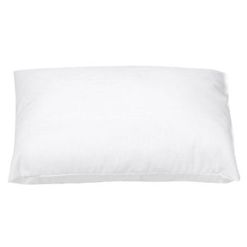 Travesseiro Papi 40x28cm Espuma de Fibra Siliconada Branco