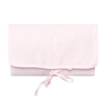 Trocador Portátil Papi Impermeável com Porta Fraldas Rosa
