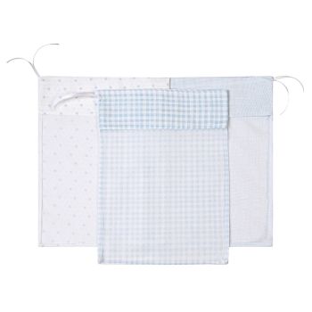 Kit 3 Saquinhos de Maternidade Papi 40x30cm Masculino