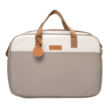 Bolsa Maternidade Grande Pirulitando Petit Cinza