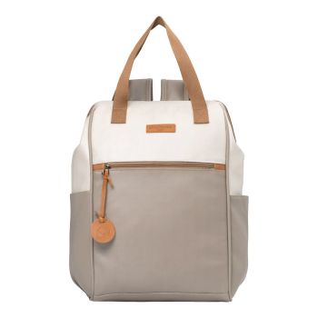 Mochila Maternidade Grande Pirulitando Petit Cinza