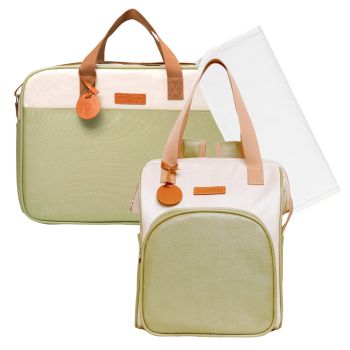 Kit Bolsas Maternidade Pirulitando G+M+T V2 Petit Verde 1