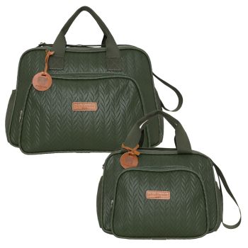Kit Bolsas Maternidade Pirulitando G+P Refúgio Verde
