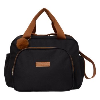Bolsa Maternidade Média Pirulitando Família Preta
