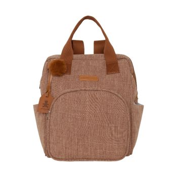 Mochila Maternidade Pirulitando Térmica Memórias Marrom