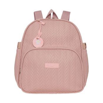 Mochila Maternidade Pirulitando Térmica Refúgio Rosê