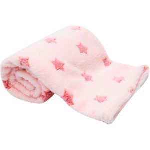 Mantinha Estrelinhas Buba Supermacia 90x75cm Rosa Claro