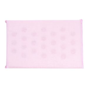 Travesseiro de Espuma Papi com Furos Liso Rosa Claro