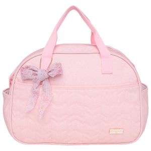 Bolsa Maternidade Grande Pirulitando Glitter Rosa