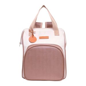 Mochila Maternidade Média Pirulitando Térmica Petit Caramelo