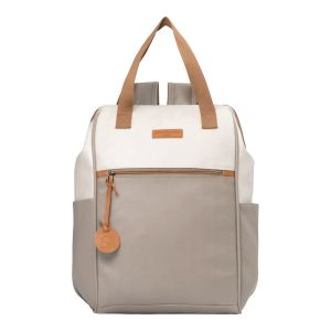 Mochila Maternidade Grande Pirulitando Petit Cinza