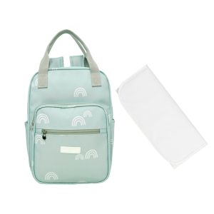 Kit Bolsas Maternidade Pirulitando M+T Céu Encantado Verde 1