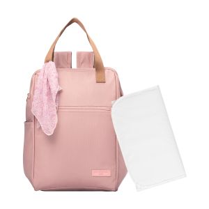 Kit Bolsas Maternidade Pirulitando M+T Encanto Rosa 1