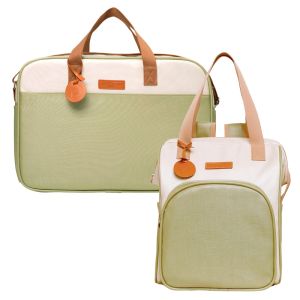 Kit Bolsas Maternidade Pirulitando G+M V2 Petit Verde 1