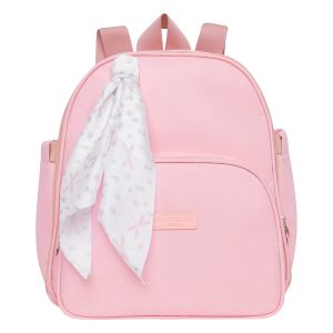 Mochila Maternidade Pirulitando Térmica Bosque Rosa