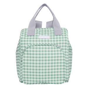 Mochila Maternidade Pirulitando Térmica Piquenique Verde