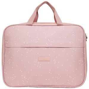 Bolsa Mala Maternidade Pirulitando Bolinhas Rose