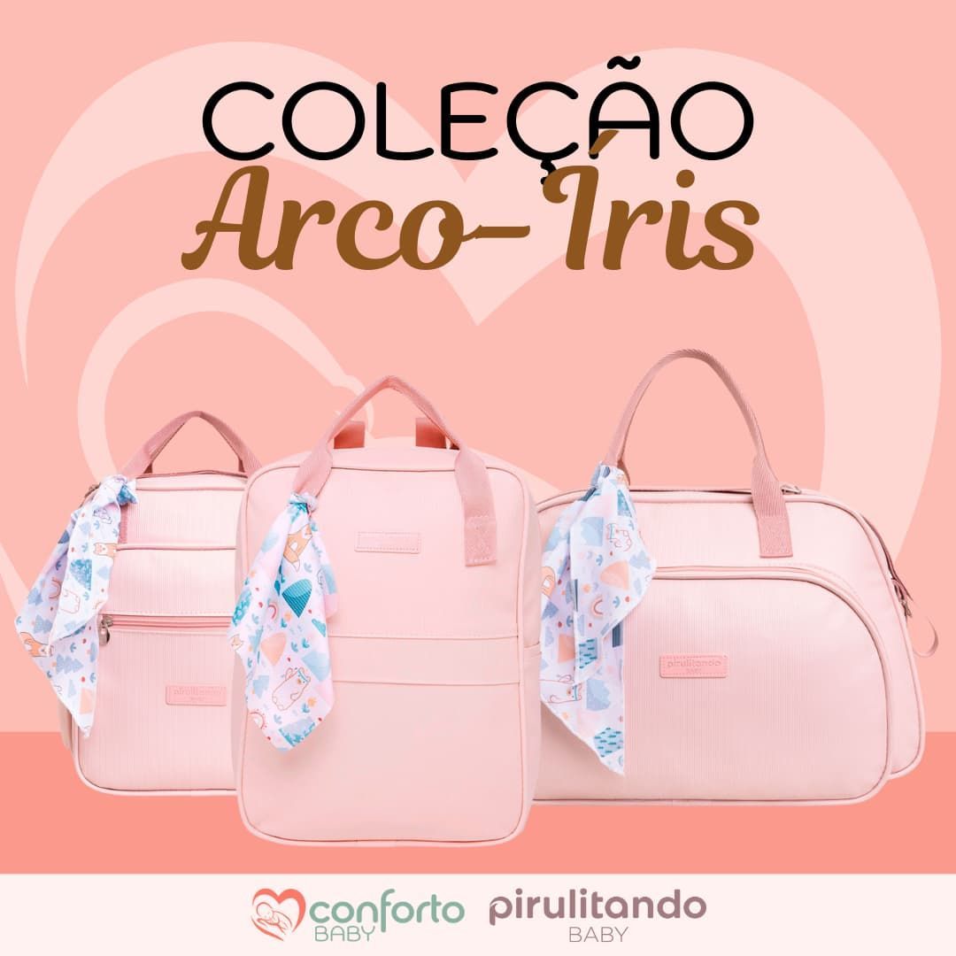 Pirulitando Baby Coleção Arco-Íris Rosa