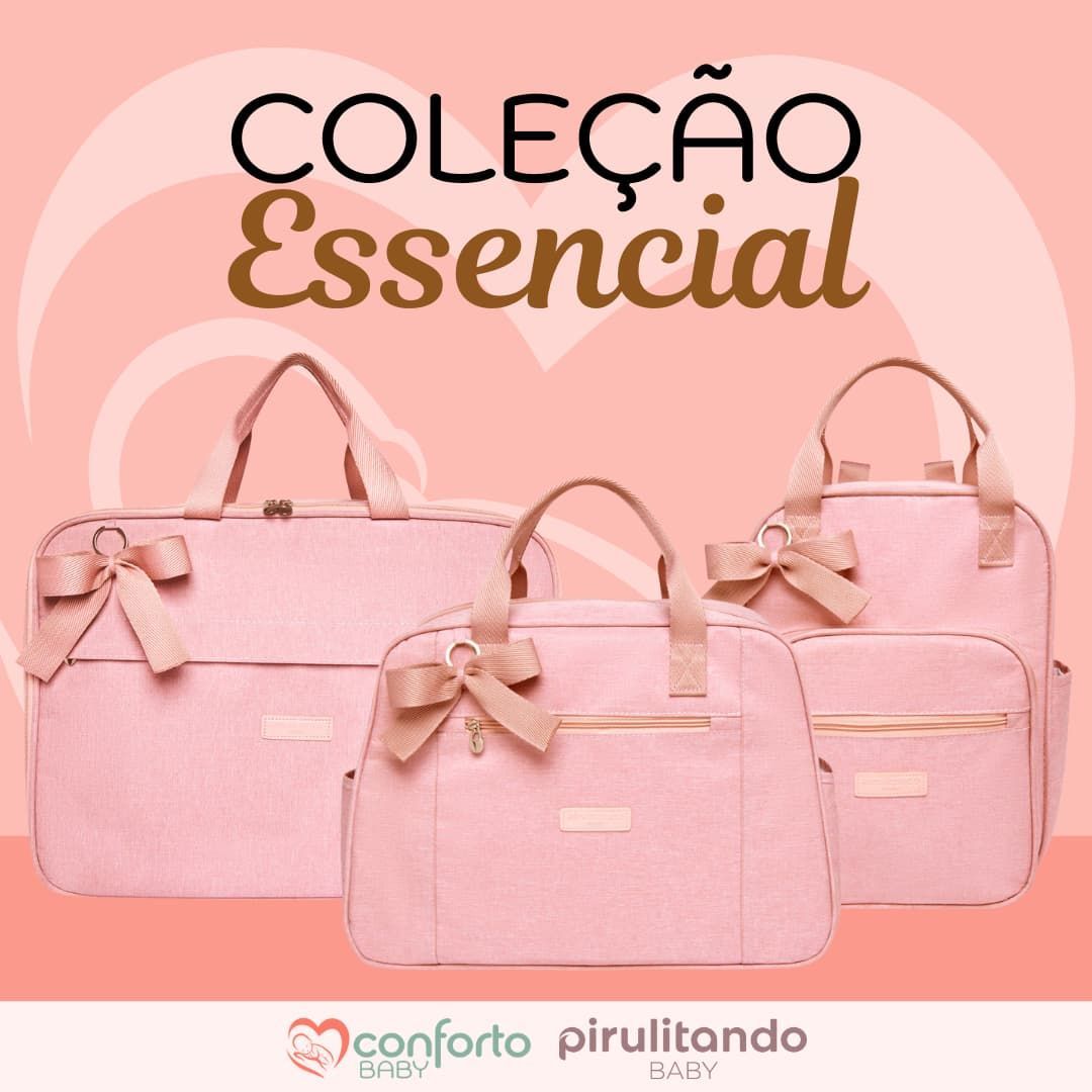 Pirulitando Baby Coleção Essencial Rosa