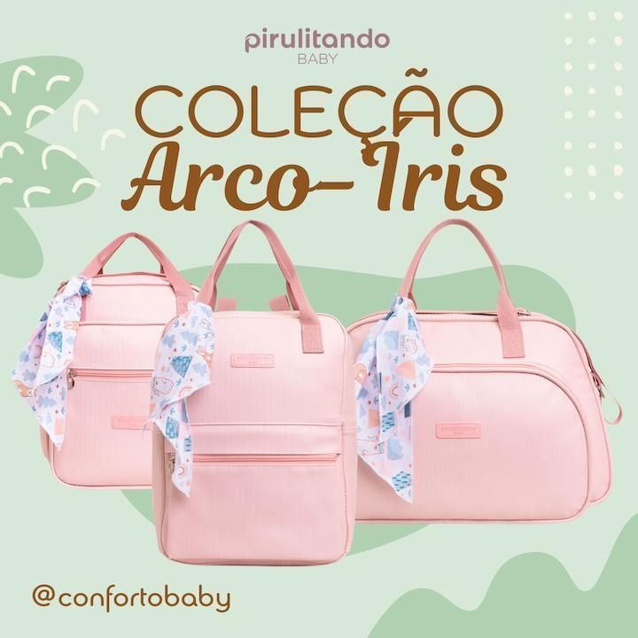Pirulitando Baby Coleção Arco-Íris Rosa