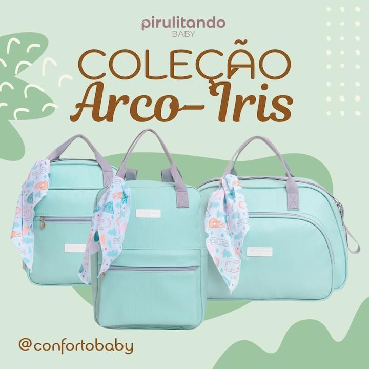 Pirulitando Baby Coleção Arco-Íris Verde