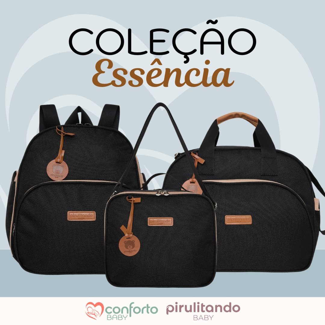 Pirulitando Baby Coleção Essência Preta