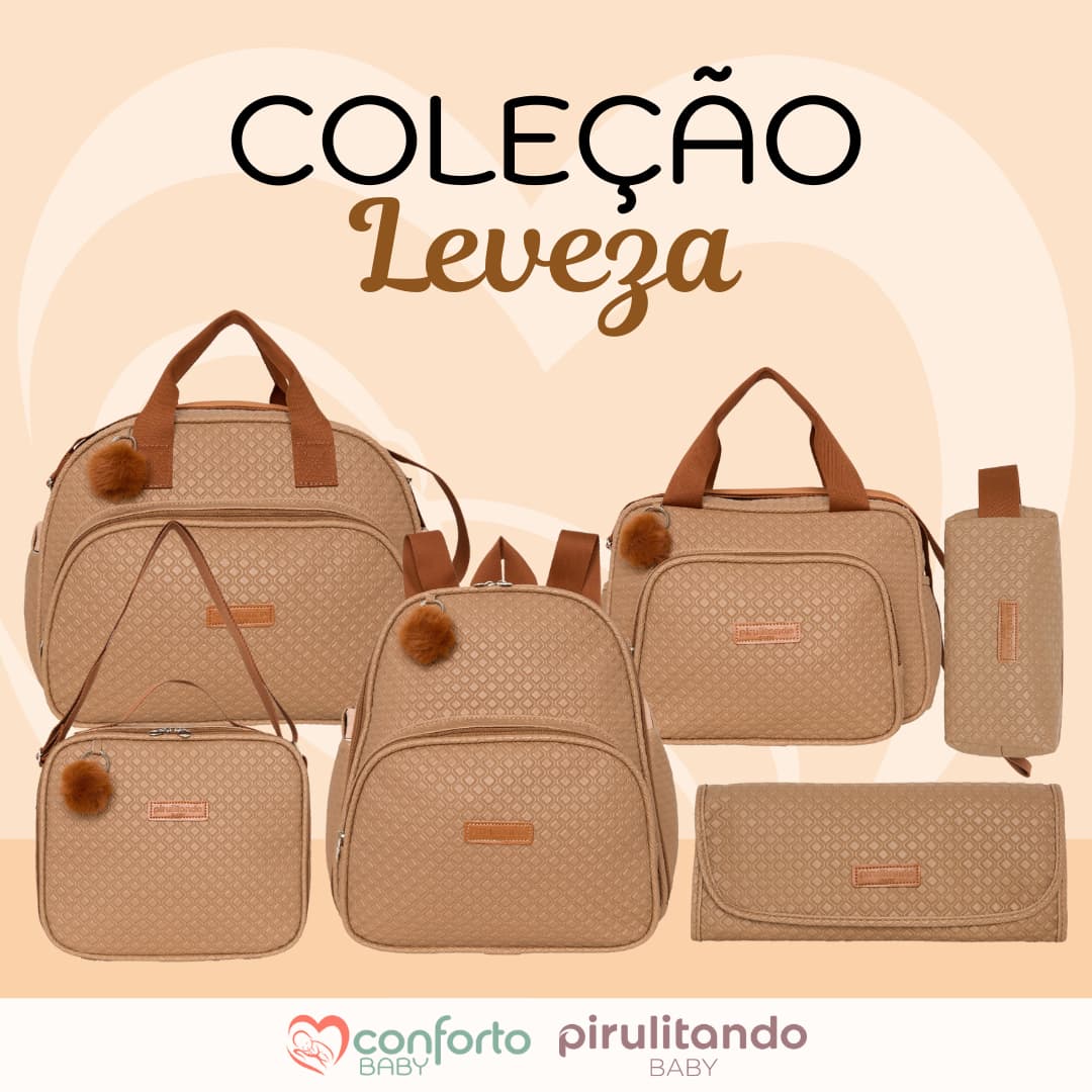 Pirulitando Baby Coleção Leveza Amêndoa