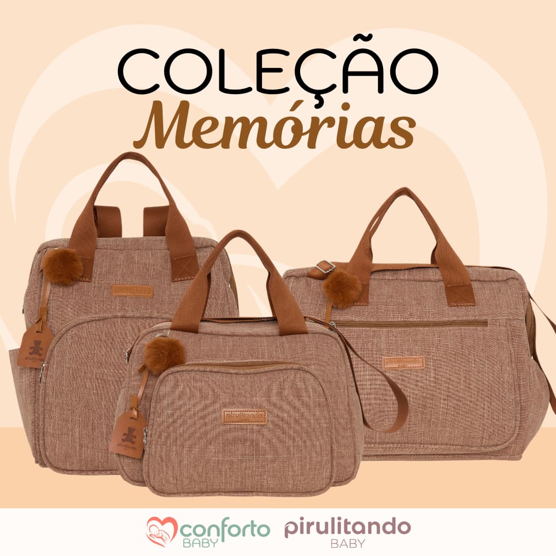 Pirulitando Baby Coleção Memórias Marrom