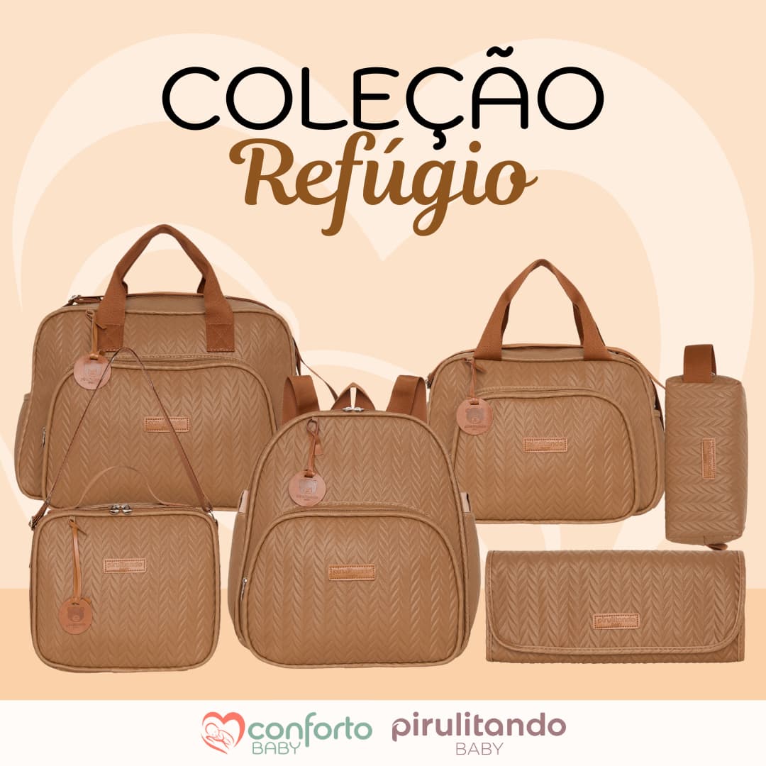 Pirulitando Baby Coleção Refúgio Marrom
