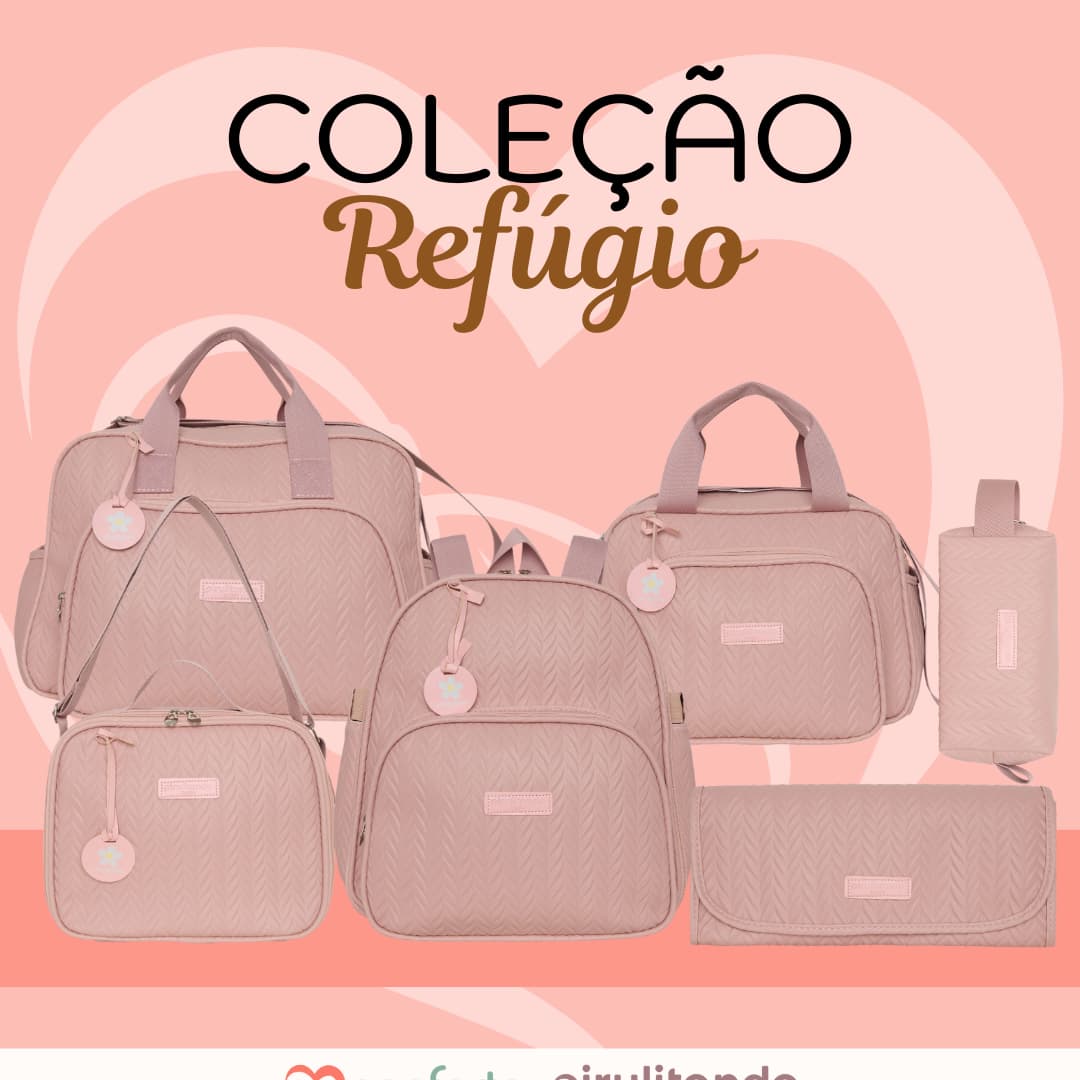 Pirulitando Baby Coleção Refúgio Rosê